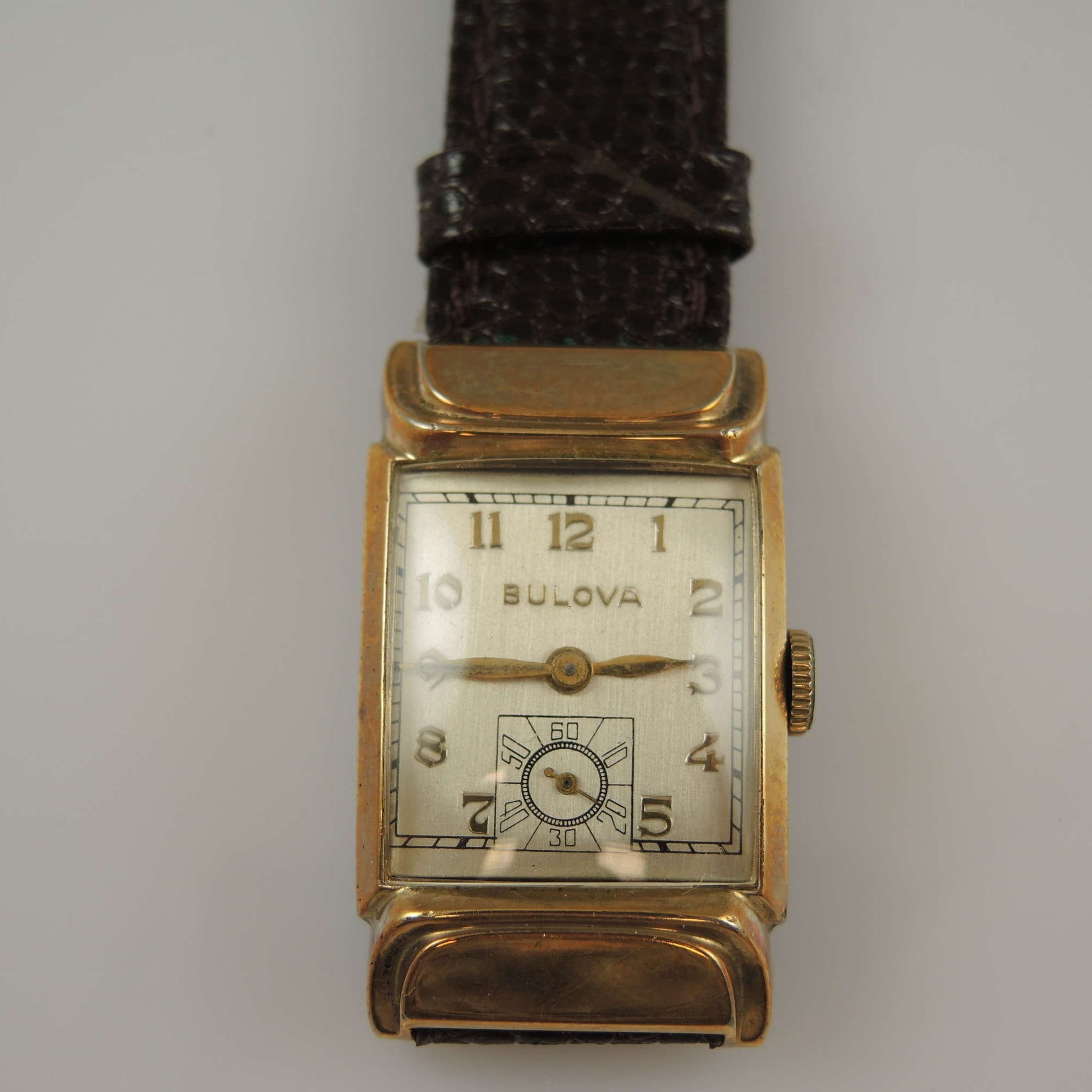 Stylish 17 Jewel Bulova Wrist Watch C1950 - Etsy