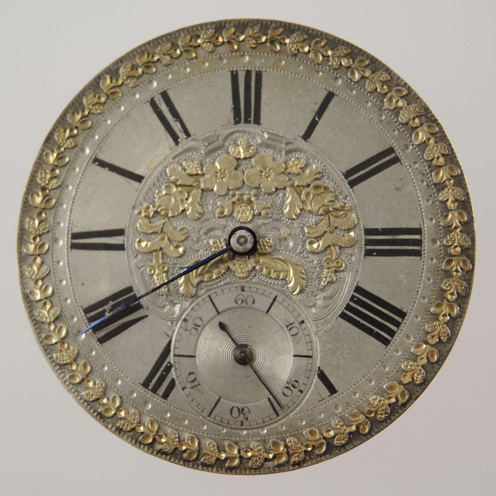 Mouvement De Montre De Poche Suisse Vintage - Diamètre 4 Cm - Pièce D'Horlogerie Ancienne