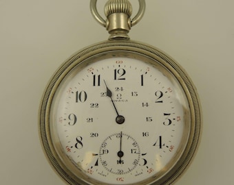 アンティークOMEGA ポケットウォッチ 1882年製 Old Omega Watch 1882, Works - Etsy
