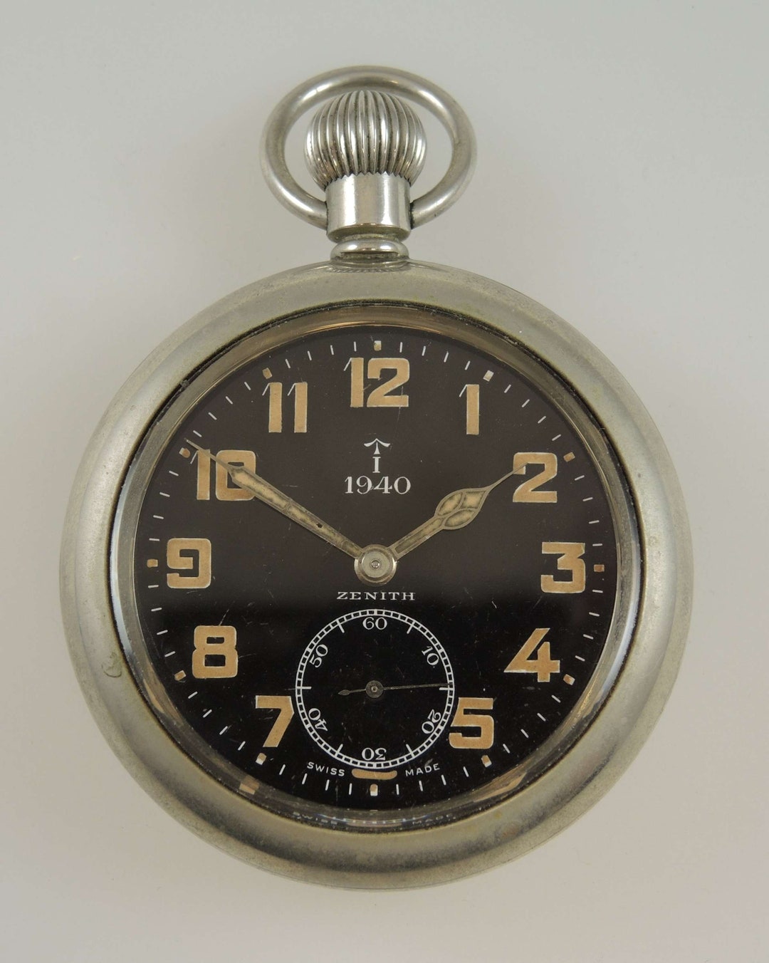 Rare MK I Zenith Pocket Watch Made for the Indian Military Rare MK I Zenith Pocket Watch Made for the Indian Military