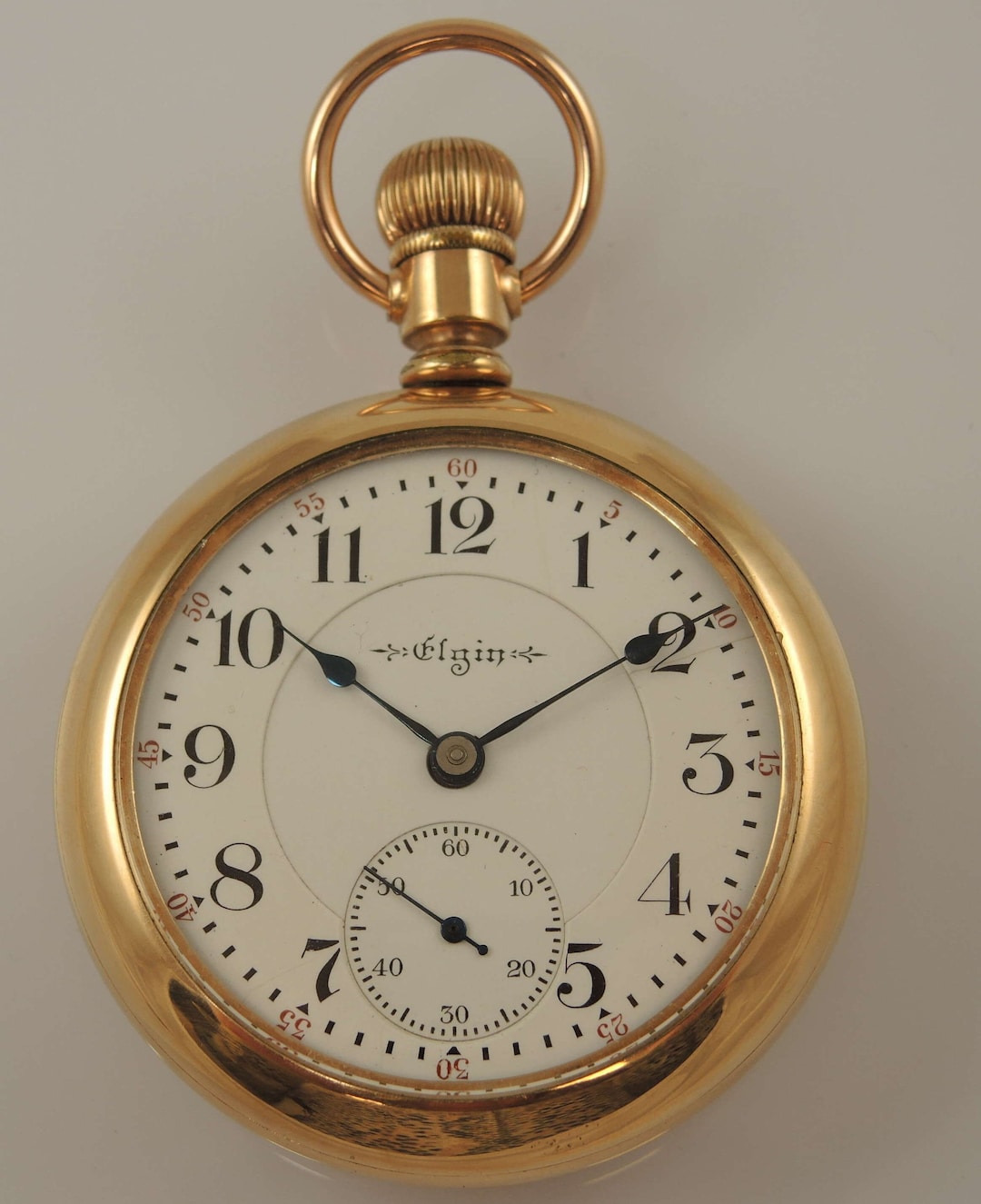 18s 23J Elgin Veritas Rail Road Grade Pocket Watch C1902