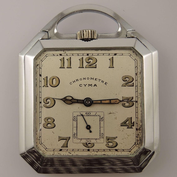 Vintage ART DECO Pocket Watch by C1935 New Zealand