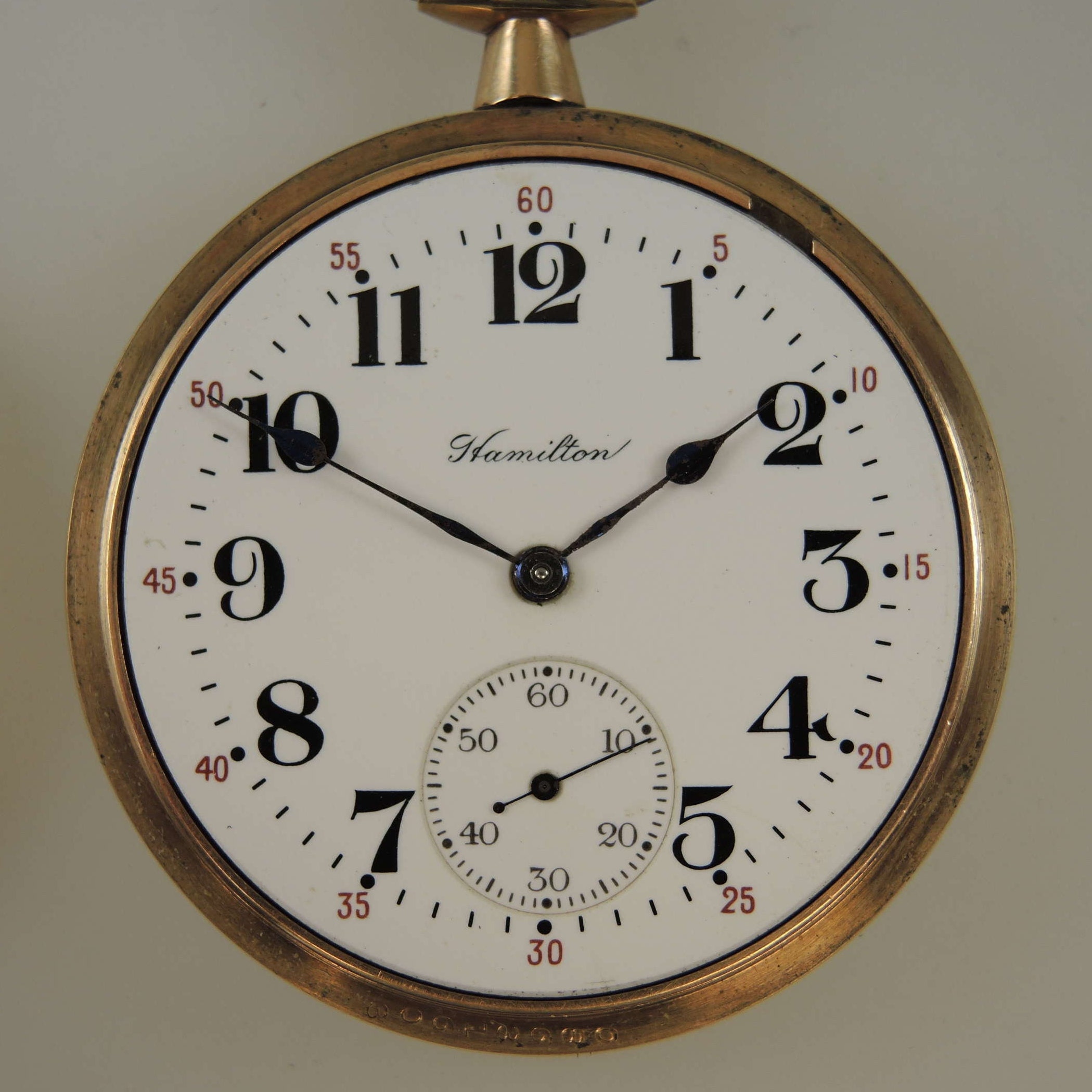 16 Size 17 Jewel Hamilton 974 Pocket Watch C1915 - Etsy
