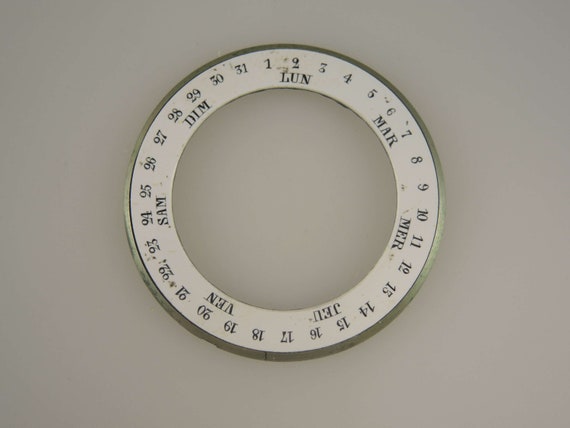 Day Date Chapter ring dial for double sided calen… - image 4