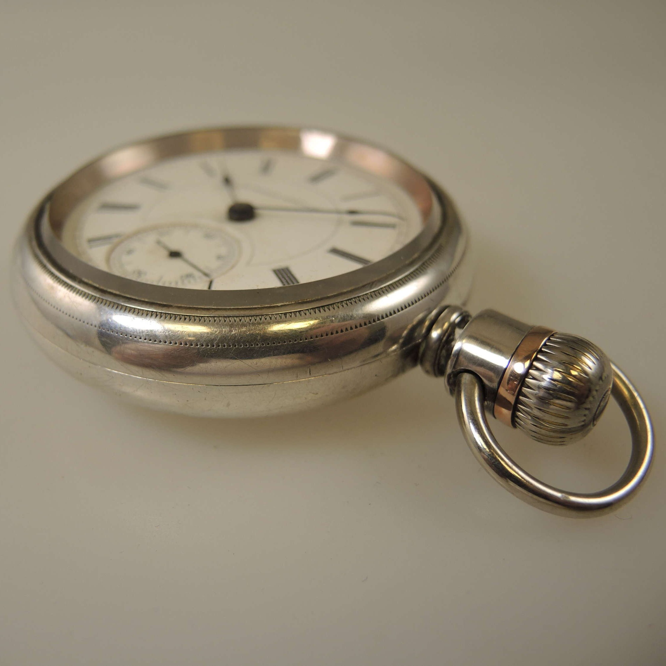 エドワーディアンチャイルドフッド　モーニングセット 18 Size 15 Jewel Hampden Pocket Watch C1885 - Etsy
