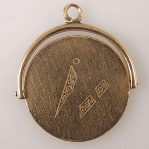 アンティーク雑貨 FREEMASON SPINNING WATCH FOB Masonic Spinner Fob - Etsy