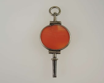 Early French Red stone pocket watch c1810
