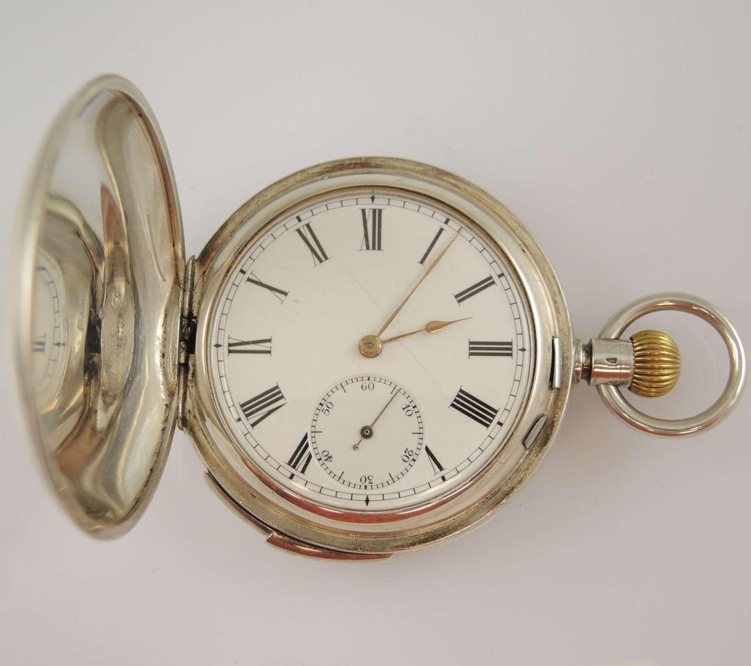 Mouvement De Montre à Gousset Ancien - Quart Répétition - Remontage Clé - Suisse - Occasion