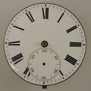 English fusee pocket watch movement by Connor c1840