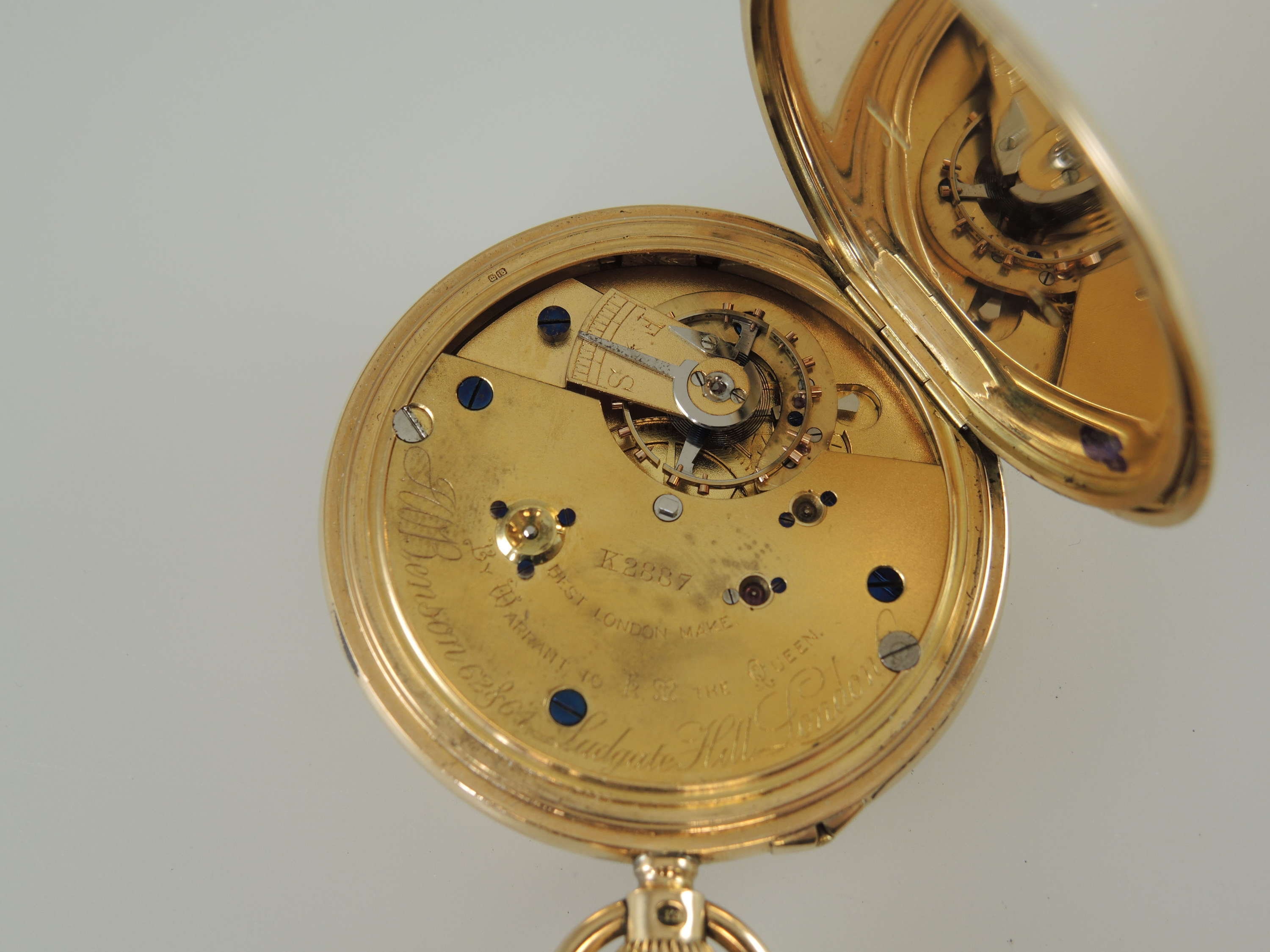 Jw benson pocket watch value hotsell