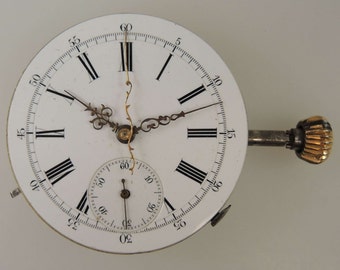 Good Swiss Repeater chronograph movement. With hands c1900