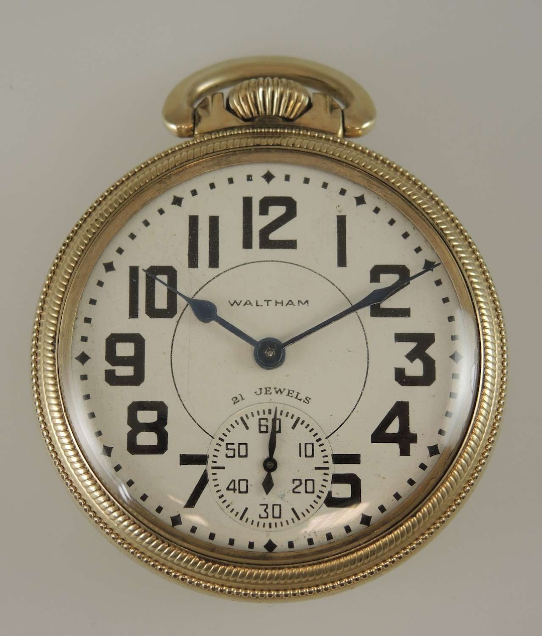 16 Size 21 Jewel Waltham 16A Pocket Watch. C1949 Etsy