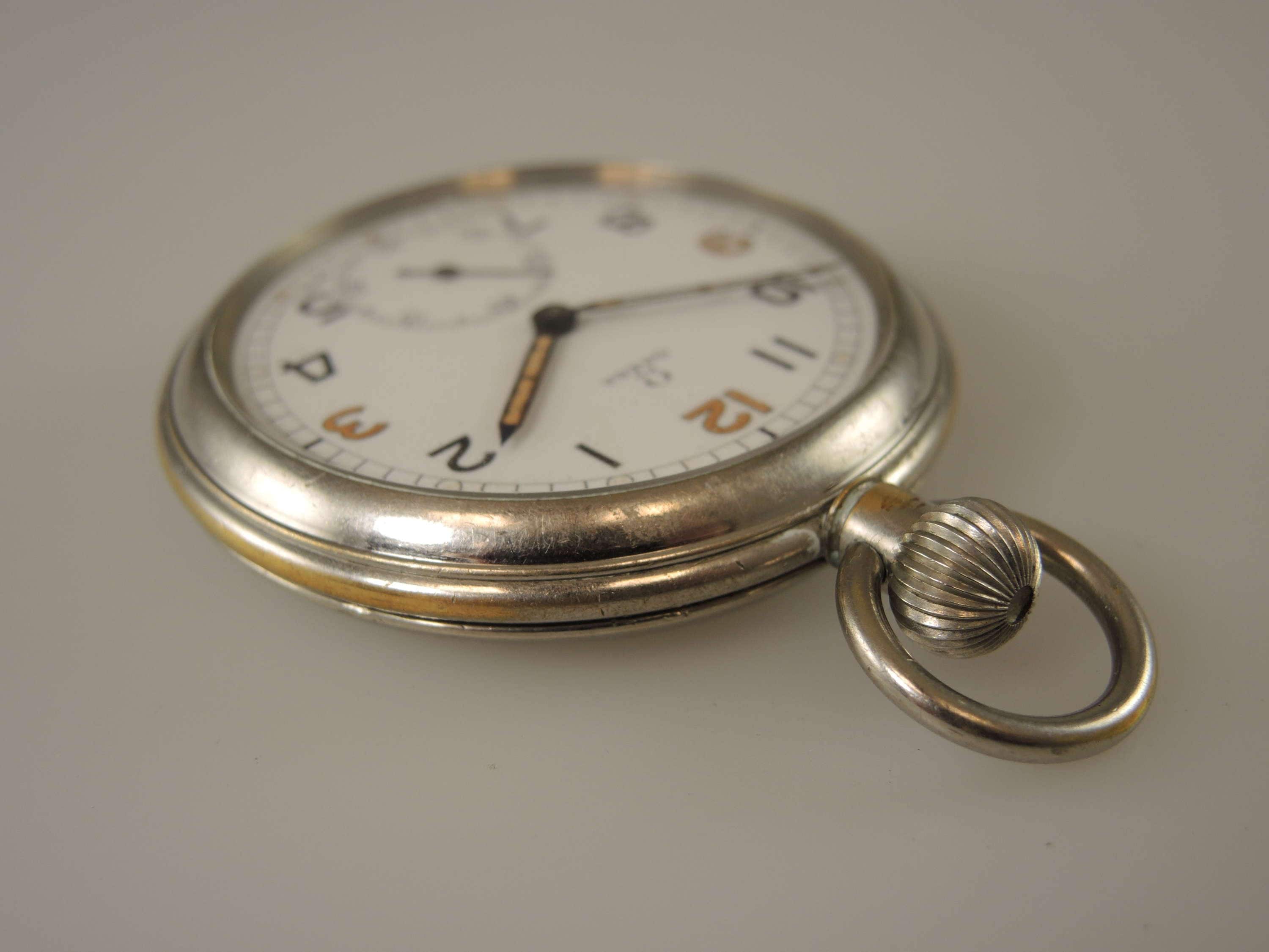 British Military Omega Pocket Watch C1940 Etsy