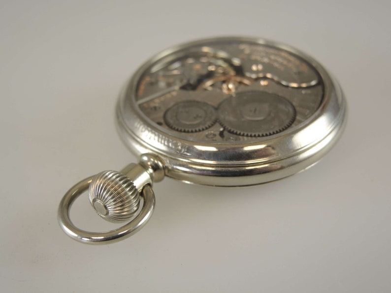 Montre De Poche Hamilton Grade 971 - 16S, 21 Rubis - 1903 - Rare Avec Présentoir