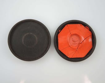 Georgian wooden case for Wax imprints c1810