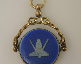 アンティーク シルバー フリーメーソン フォブ 1890 年頃 - Etsy 日本