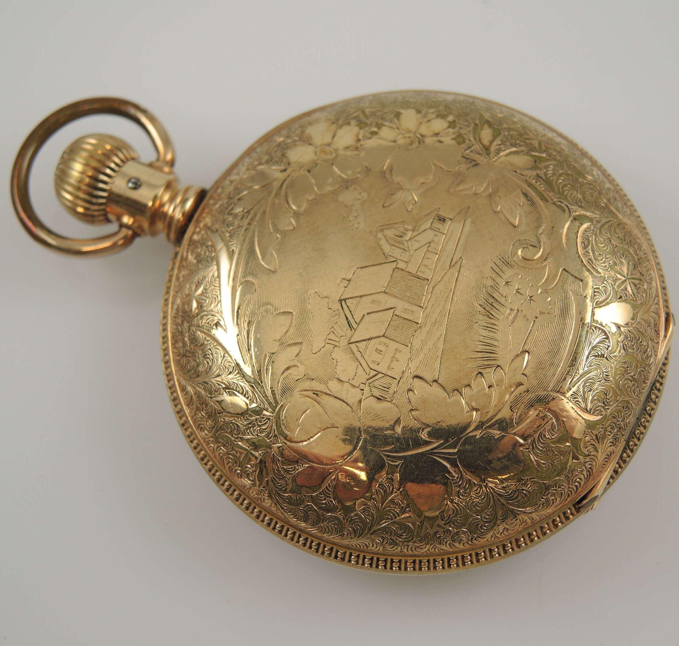 Locomotive Train Henry V Antimagnetic Pocket Watch Henry V