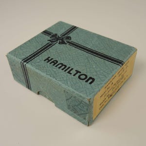 Hamilton. Outer cardboard box for a 992B
