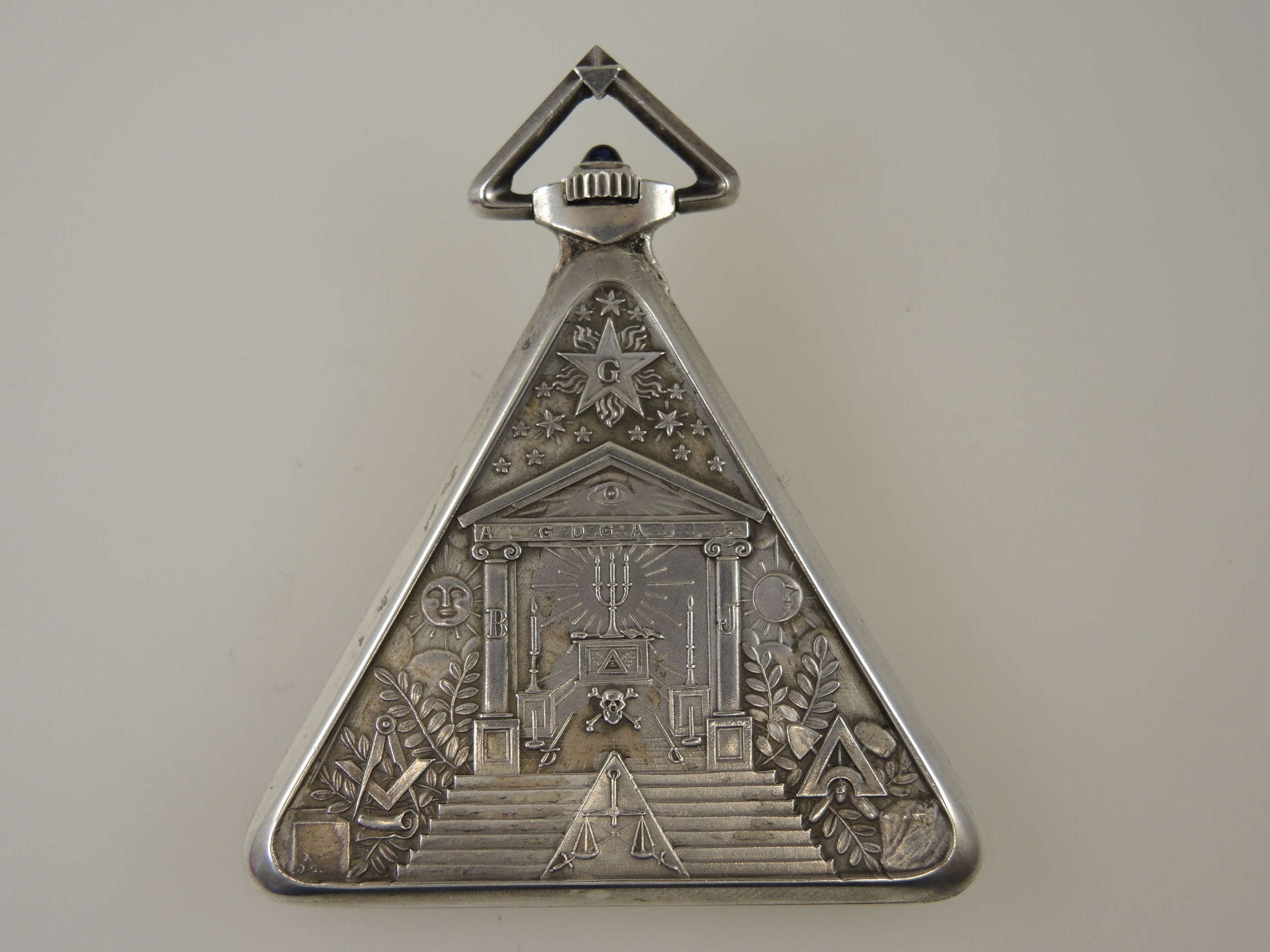 freimaurer taschenuhr dreieckig