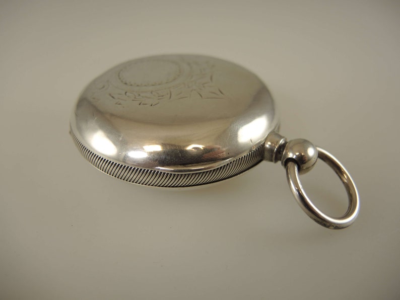 Silver Lancaster Watch Co NEW ERA Pocket Watch C1886 Etsy
