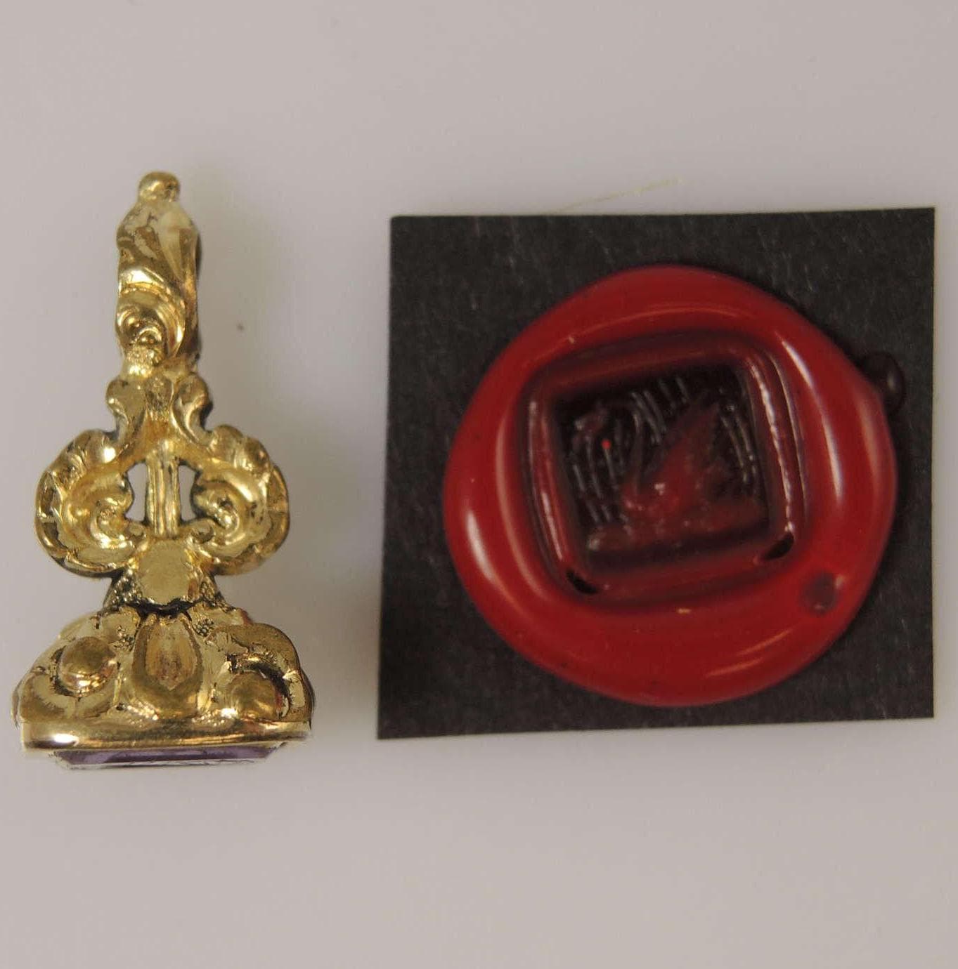Antique fob seal - Etsy 日本