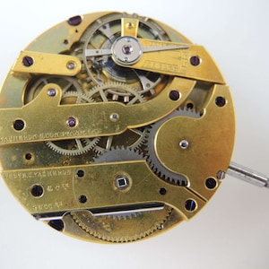 Genuine Vacheron & Constantin pocket watch movement c1890