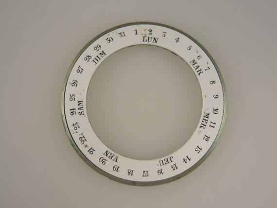 Day Date Chapter ring dial for double sided calen… - image 3