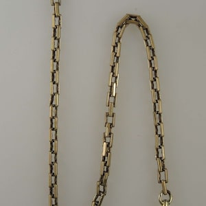 Vintage 12K gold filled pocket watch chain c1910