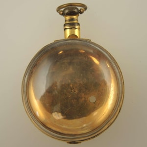 Georgisk förgylld innerfodral för ett Verge fickur ca 1810