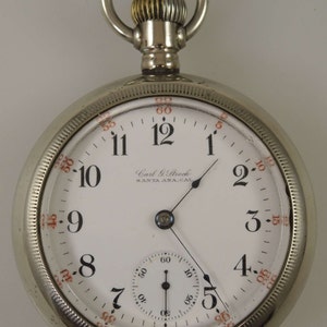 18s 17J Private label Illinois pocket watch c1909