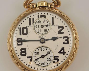 16 Size 21 Jewel Hamilton 992B Railroad Pocket Watch C1943 - Etsy