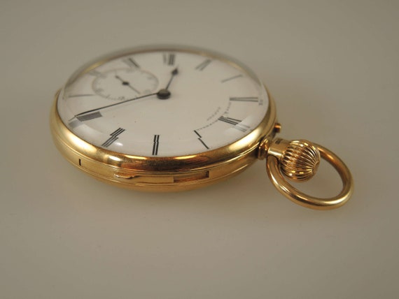 18K Gold Quarter Repeater Pocket Watch by Hunt Roskell C1875