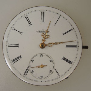 6s 11J Elgin Hunter pocket watch movement c1887