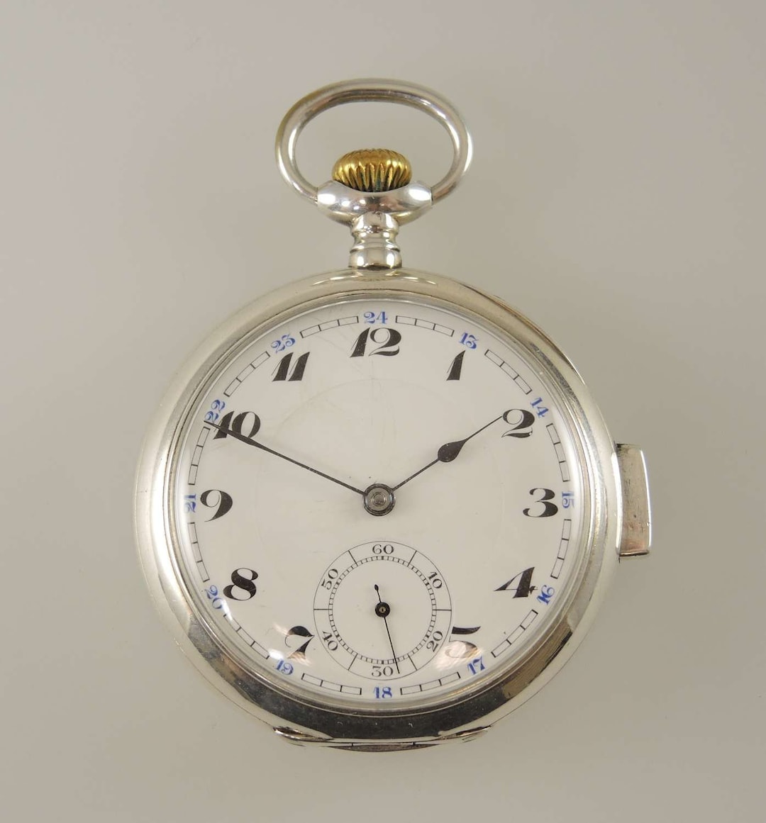 Buy Silver Minute Repeater Pocket Watch C1910 Online in India