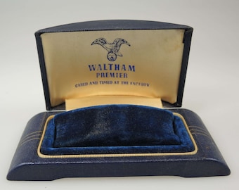 Waltham Premier polshorloge box c1930