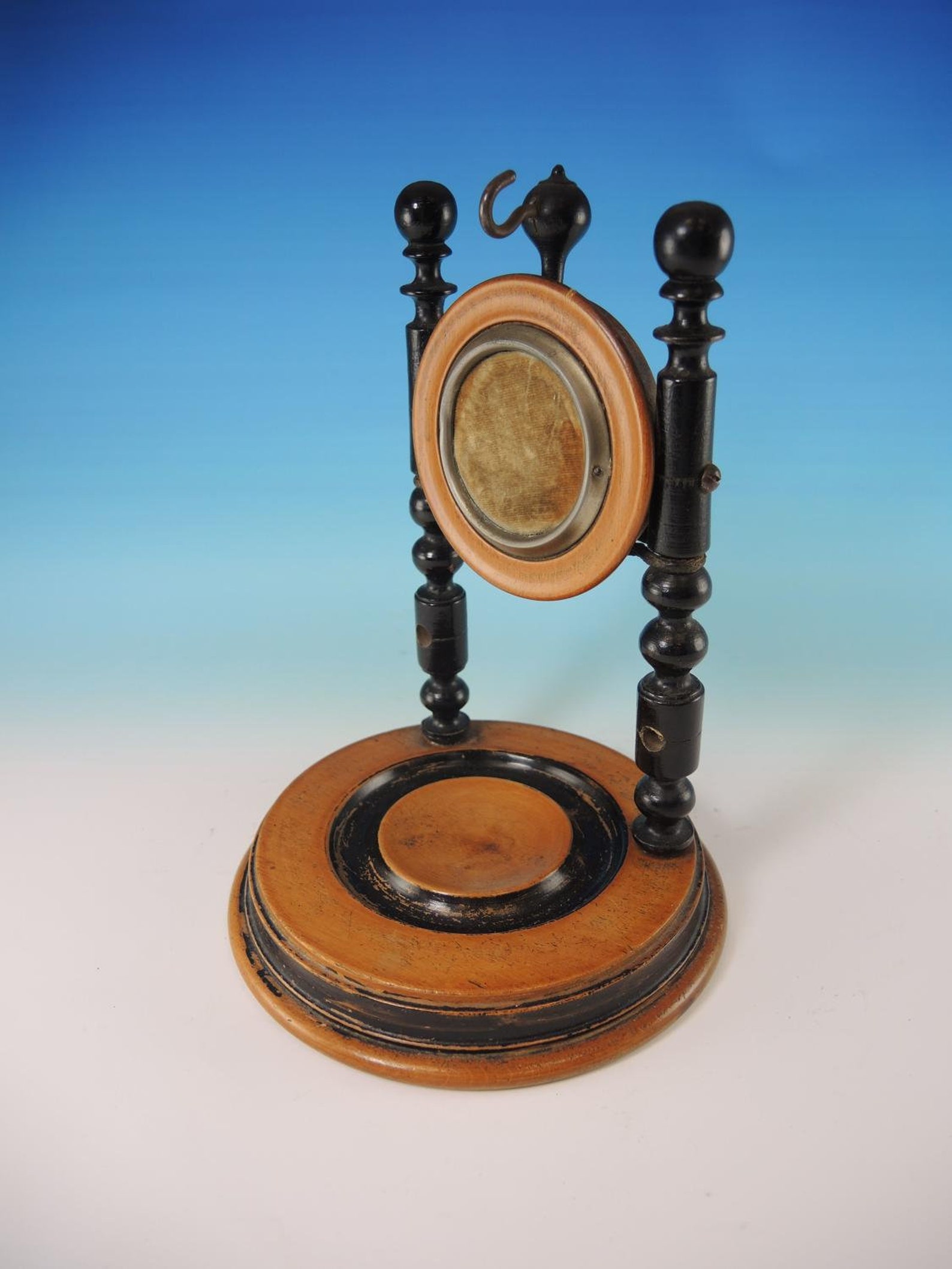 Large Circular Wooden Pocket Watch Stand. c1880 Etsy