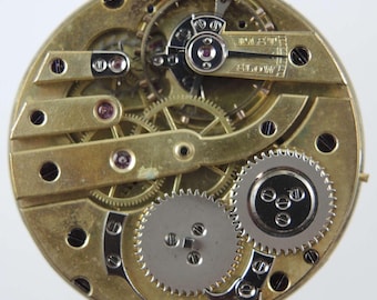 Mouvement de montre de poche de haute qualité par Soldano c1890