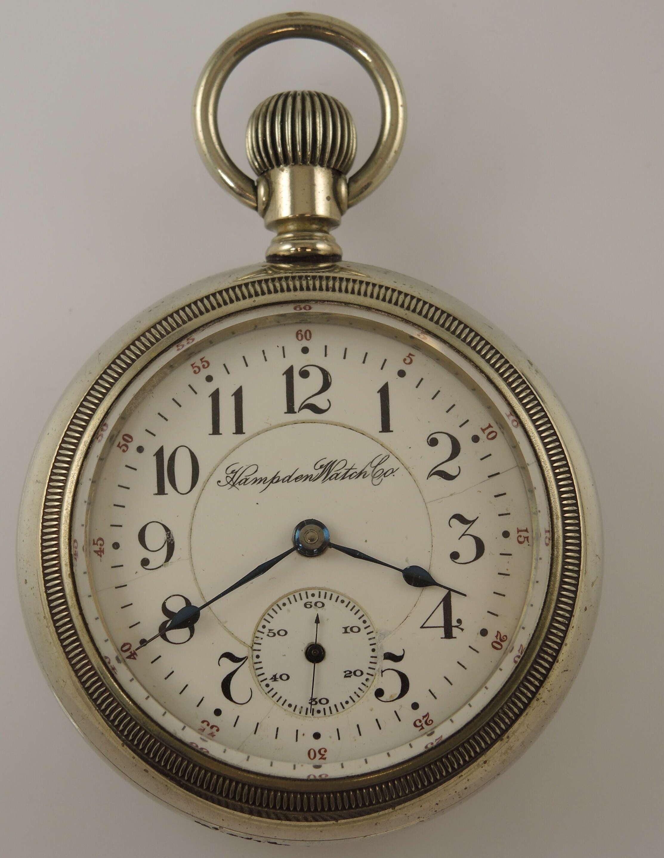 Hampden Pocket Watch - Etsy