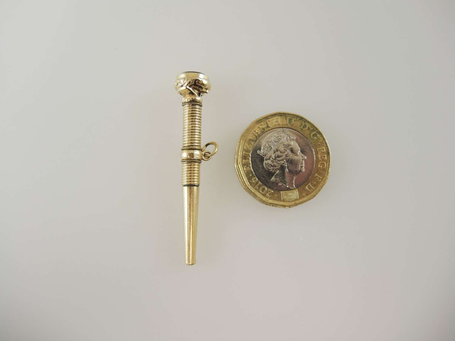 Gold Stone Set BREGUET Pocket Watch Key C1820 Etsy UK