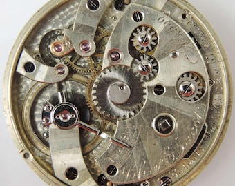 High Quality Chas JACOT pocket watch movement c1870