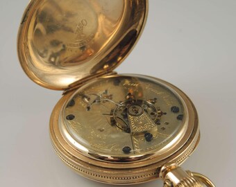 18 Size 17 Jewel Illinois Rail Road King Pocket Watch C1892 - Etsy