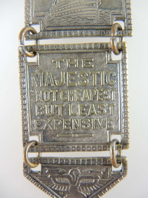 Unusual Souvenir Watch Chain / Chatelaine c1900 - image 8