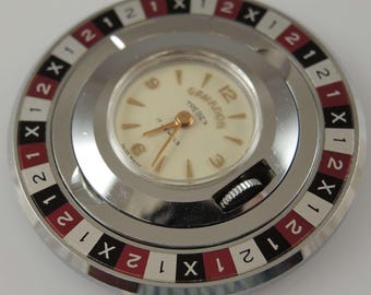Rare Roulette Pocket Watch. Ganador C1960 - Etsy