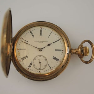Genuine Vacheron & Constantin pocket watch movement c1890