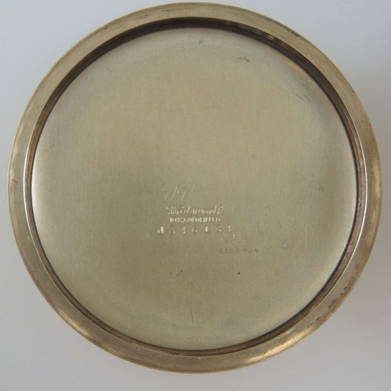 1953 Hamilton 992B Railroad Pocket Watch 21j 16s Housed In 10K - Foto 7