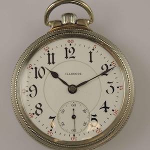 16 size 19 Jewel Illinois Bunn pocket watch c1914