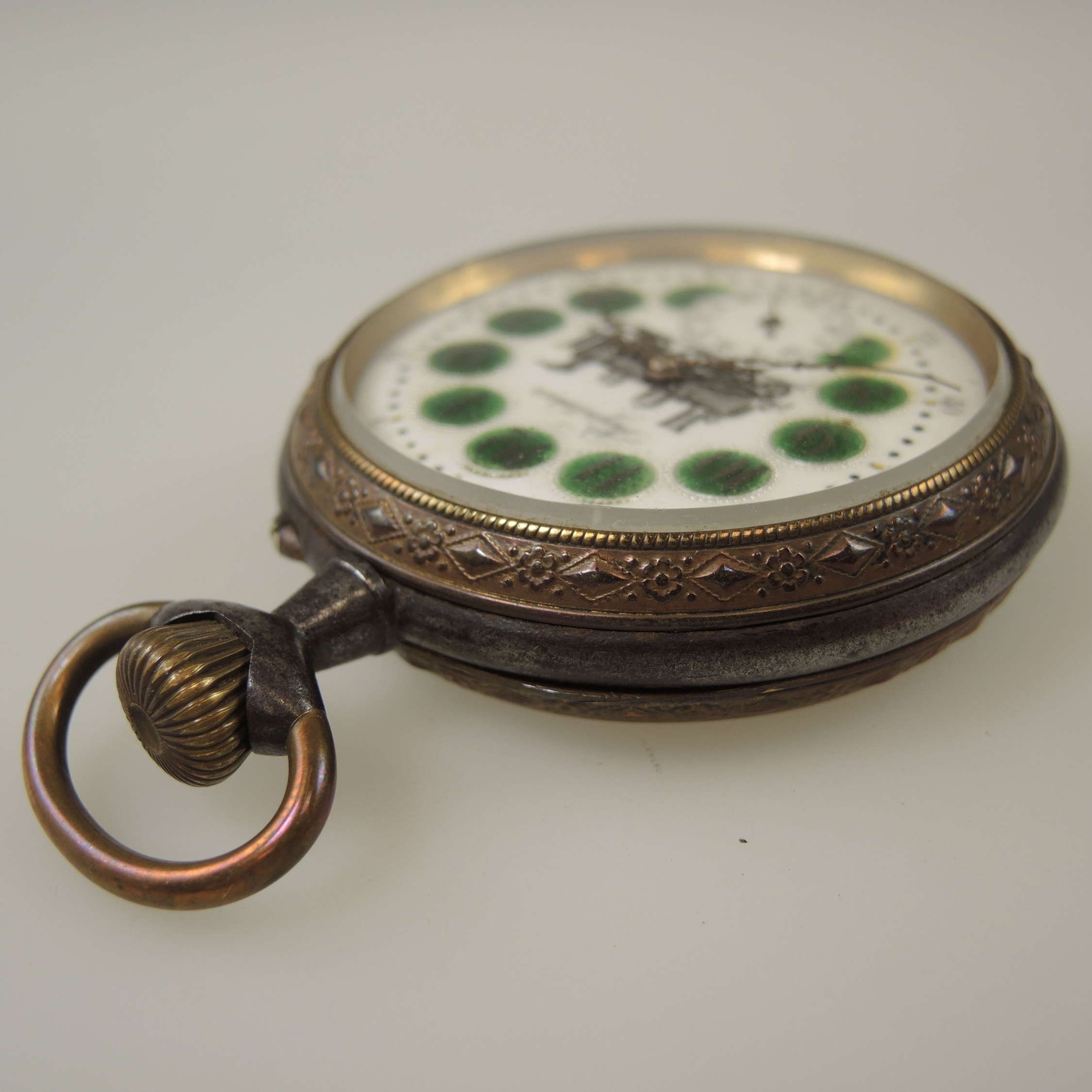 Rare Giant Size TRAIN Cartouche Dial Pocket Watch C1890 - Etsy Rare Giant Size TRAIN Cartouche Dial Pocket Watch C1890 - Etsy