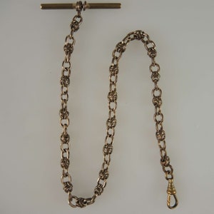 Victorian pocket watch chain c1890