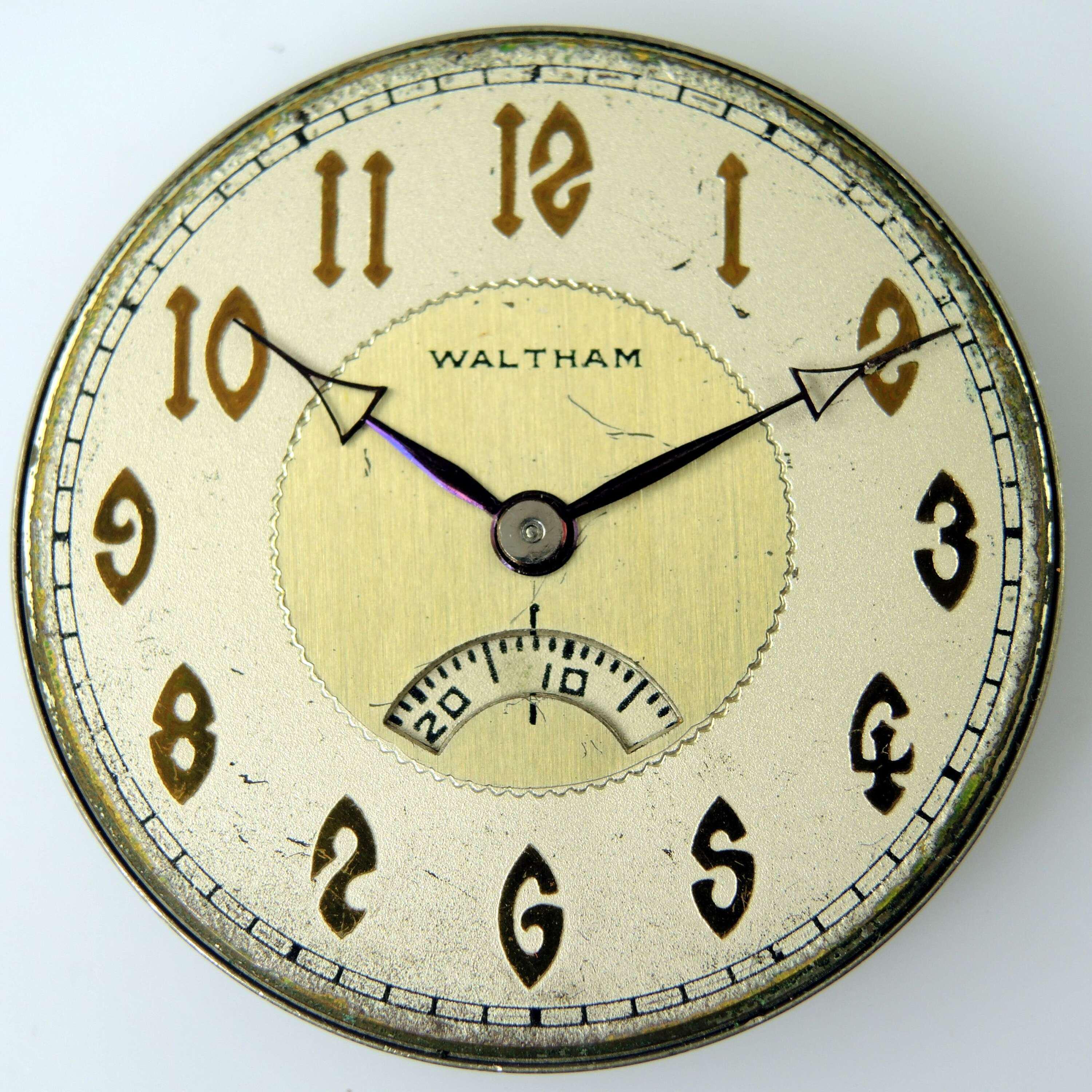 Waltham 12s Pocket Watch - Etsy