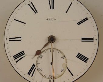 Engels snekzakhorloge uurwerk. c1890